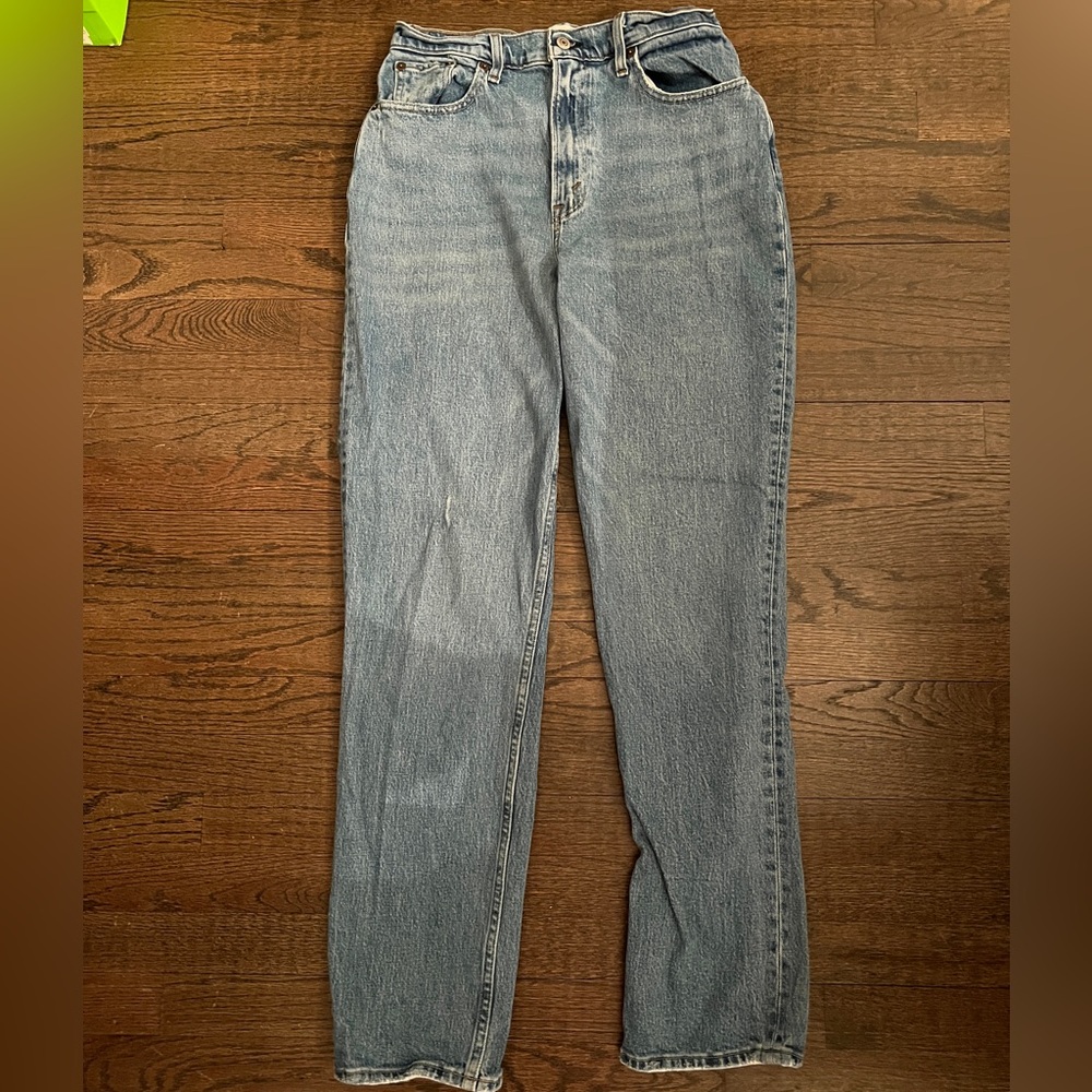 Abercrombie curve love 90s straight jeans